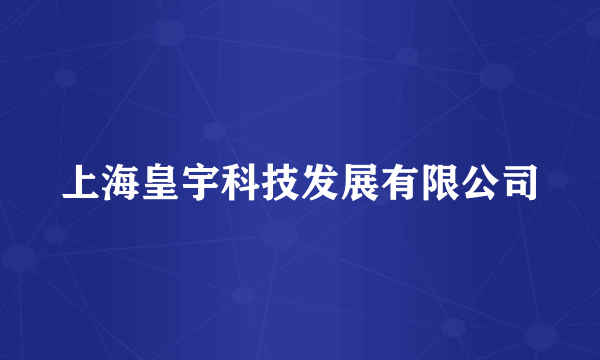 上海皇宇科技发展有限公司