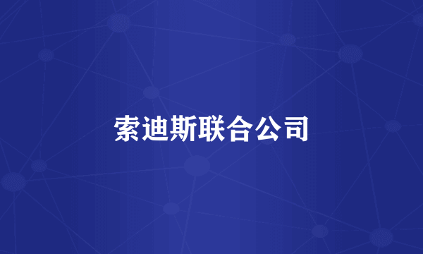 索迪斯联合公司