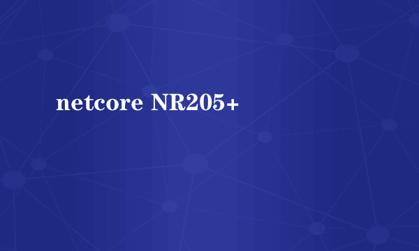netcore NR205+