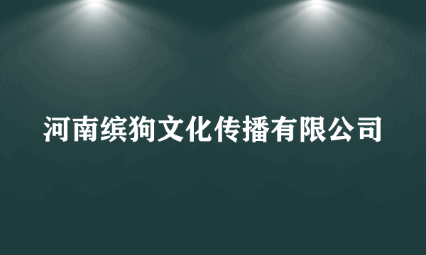河南缤狗文化传播有限公司
