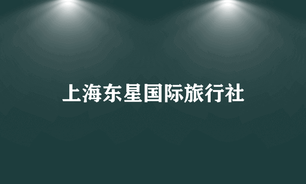 上海东星国际旅行社