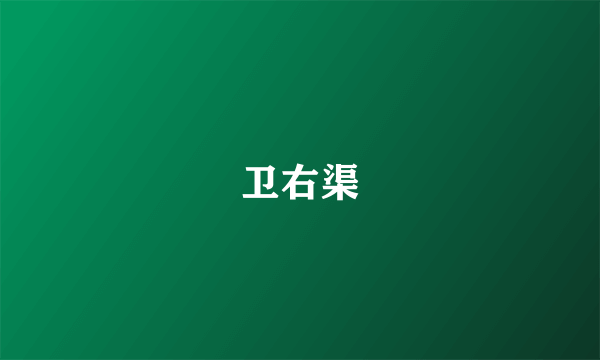 卫右渠