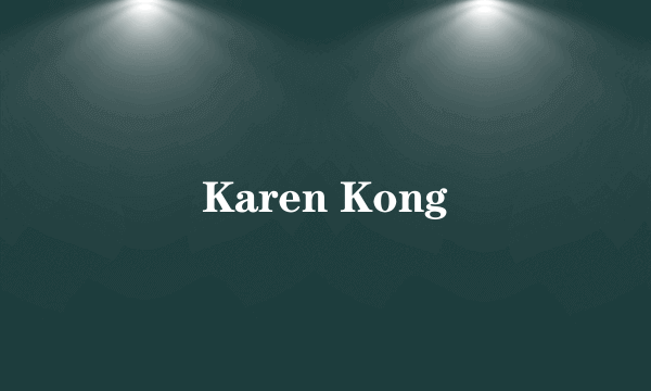 Karen Kong