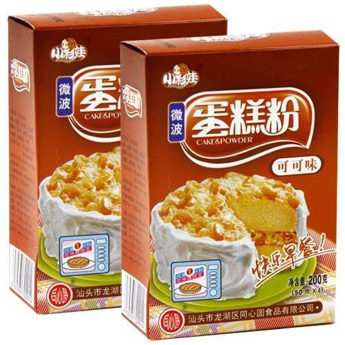 小彩娃微波蛋糕粉