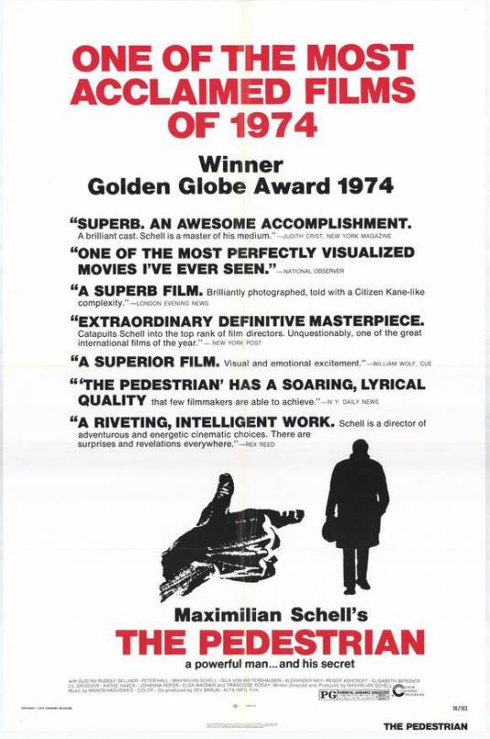 步行者（瑞士、西德、以色列1973年马克西米连·谢尔执导的电影）