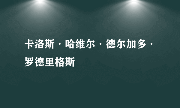 卡洛斯·哈维尔·德尔加多·罗德里格斯