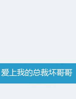 爱上我的总裁坏哥哥