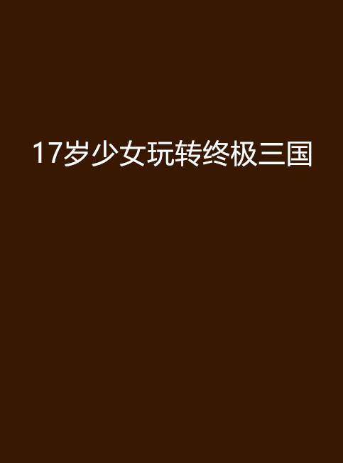 17岁少女玩转终极三国