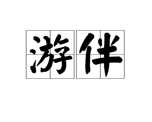 游伴（名词）