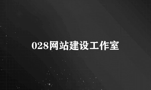 028网站建设工作室