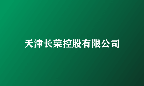 天津长荣控股有限公司