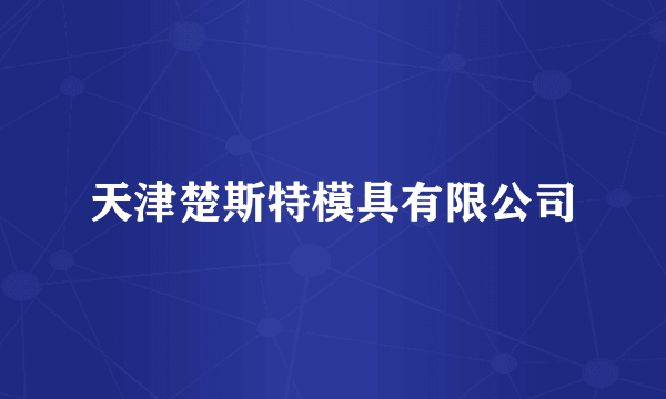 天津楚斯特模具有限公司