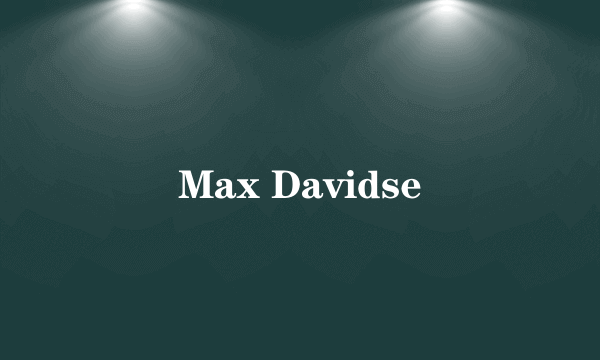 Max Davidse