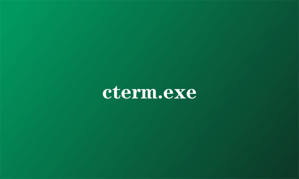 cterm.exe