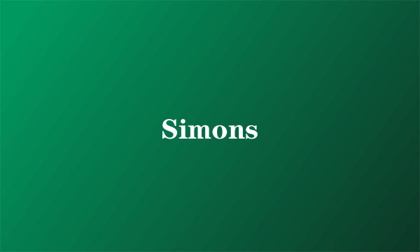 Simons
