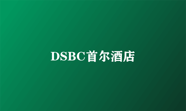 DSBC首尔酒店