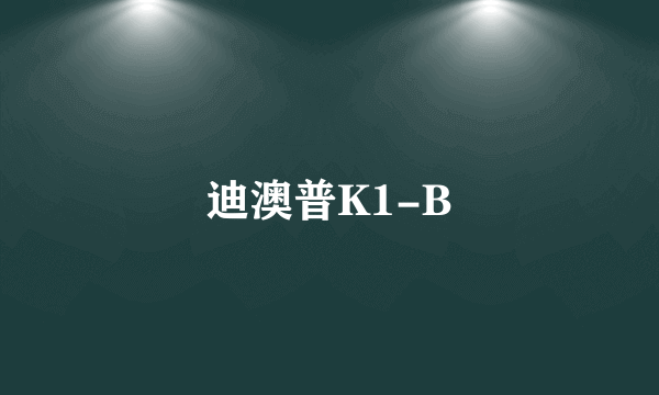 迪澳普K1-B
