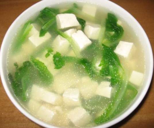 豆腐瓜片汤