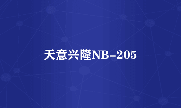 天意兴隆NB-205