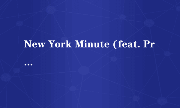 New York Minute (feat. Project Gotham)