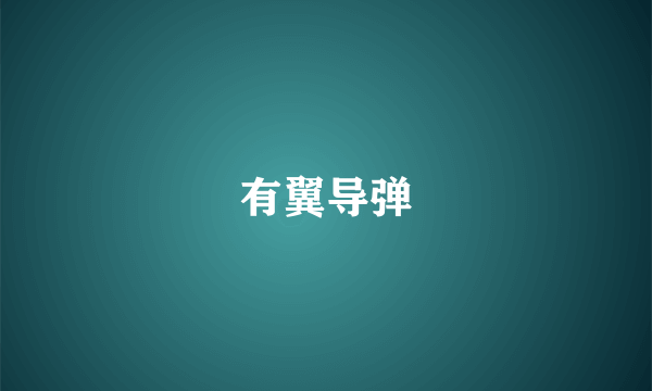 有翼导弹