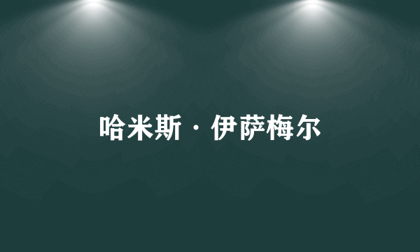 哈米斯·伊萨梅尔