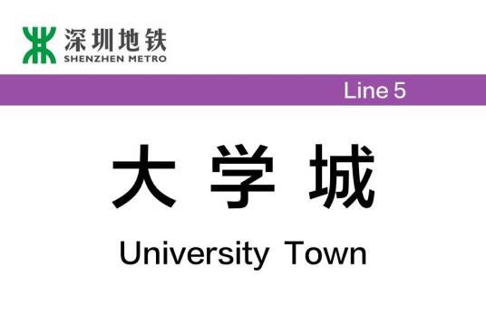 大学城站（中国广东省深圳市境内地铁车站）