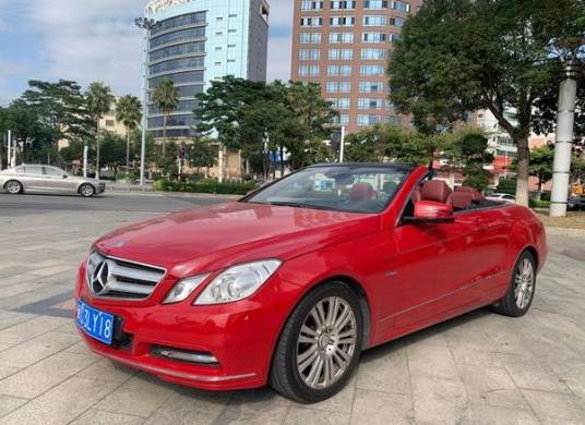 奔驰E级2012款 E260 CGI 敞篷版