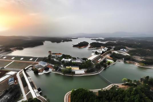 江西省高安市上游湖风景区