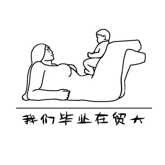 我们毕业在贸大