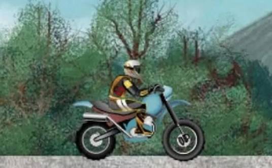 极限越野摩托（FLASH小游戏）