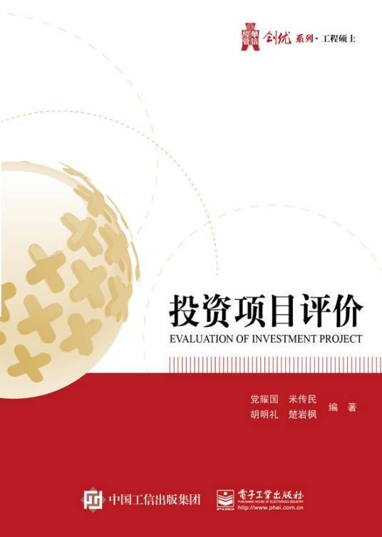 投资项目评价（2015年电子工业出版社出版书籍）