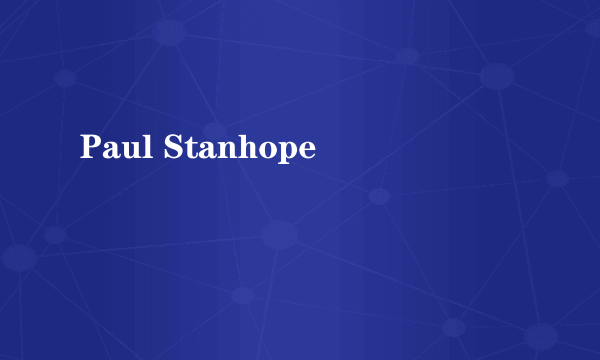 Paul Stanhope
