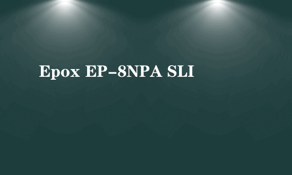 Epox EP-8NPA SLI