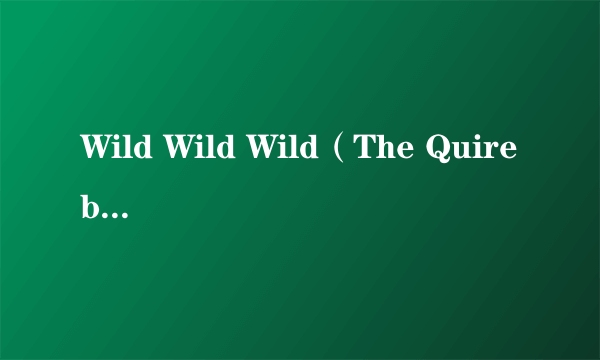 Wild Wild Wild（The Quireboys演唱歌曲）