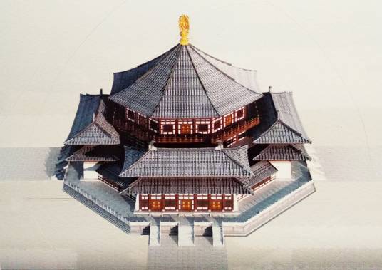 含元殿(唐洛阳紫微城大朝正殿)