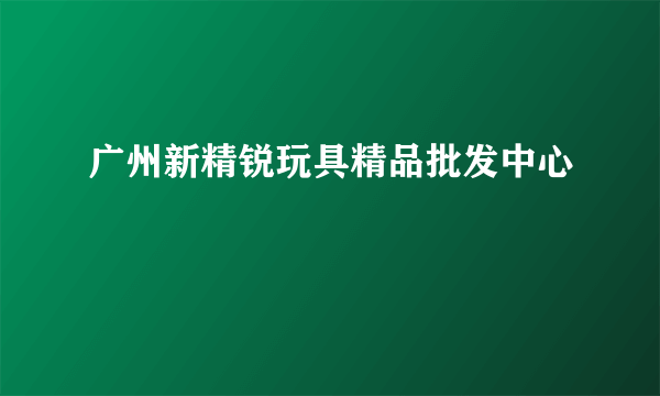 广州新精锐玩具精品批发中心