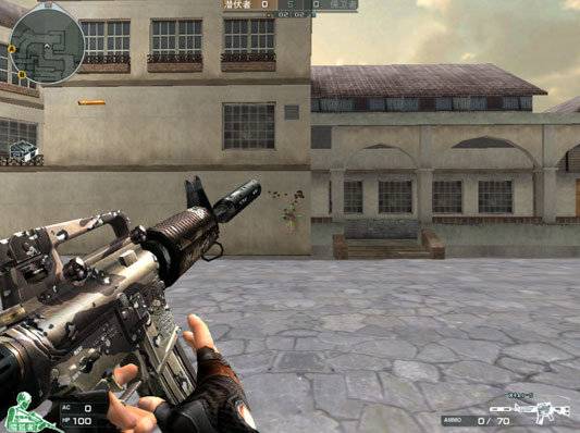 左手持枪(游戏《穿越火线》中的设定)