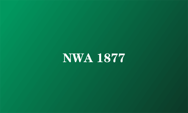 NWA 1877