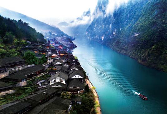 龚滩古镇（重庆市境内国家AAAA级旅游景区）