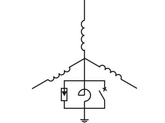 中性点经消弧线圈接地系统