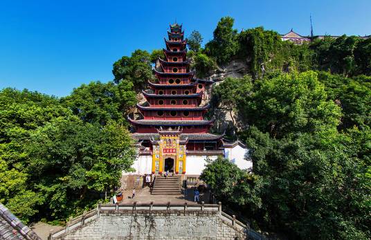 石宝寨（重庆市境内国家AAAA级旅游景区）