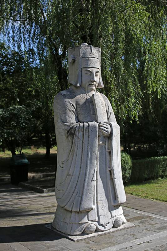 石翁仲（古代帝王或大臣墓前的石人像）