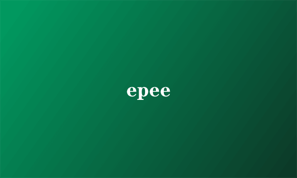 epee