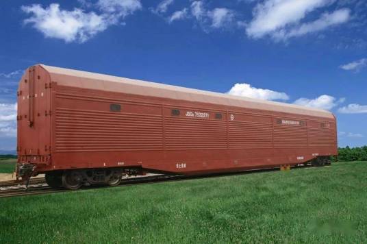 SQ6型凹底双层运输汽车专用铁路货车