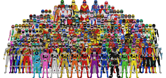 超级战队历代成员