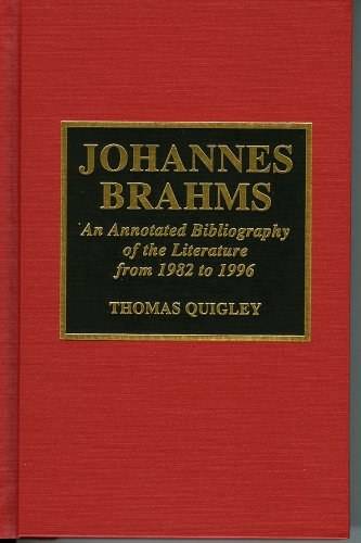 Johannes Brahms（1998年8月出版的图书）