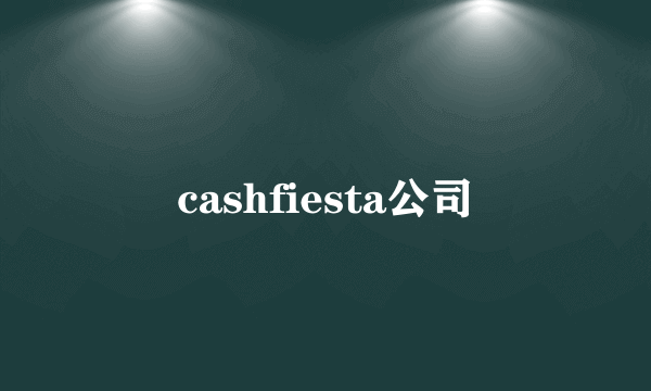 cashfiesta公司