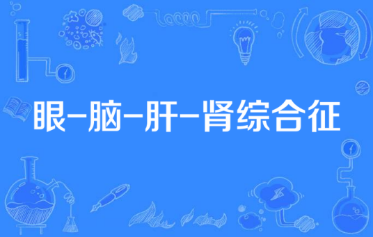 眼-脑-肝-肾综合征