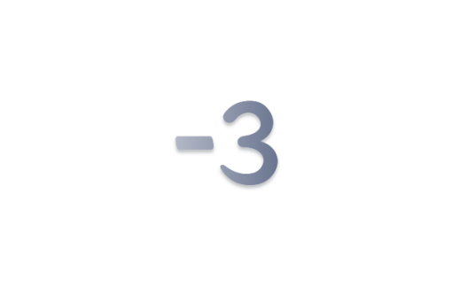 -3